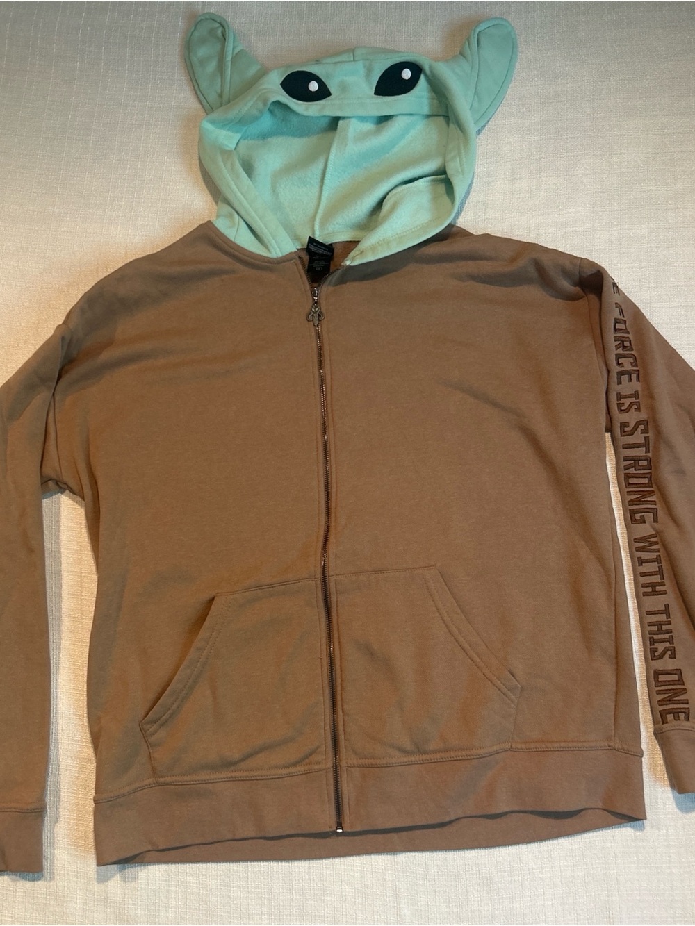 Her Universe StarWars Mandalorian Grogu Hoodie Size: One Size